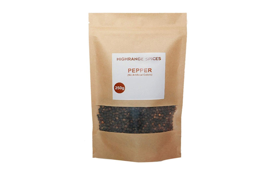 Highrange Spices Pepper   Pack  250 grams